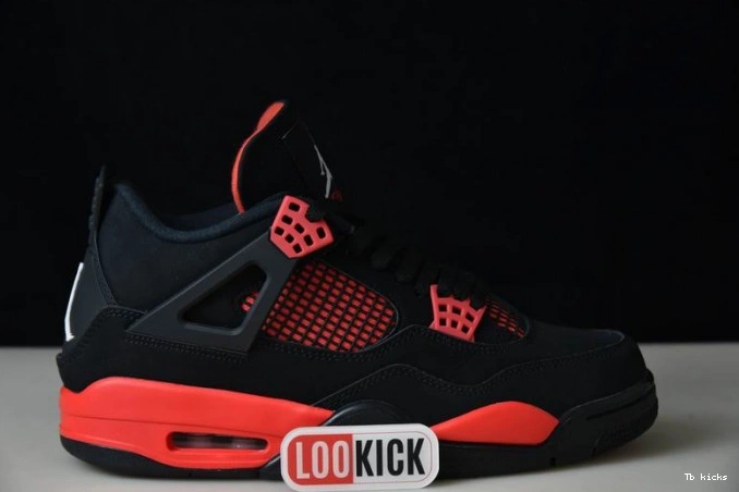Rep TBK Jordan 4 Thunder CT8527-016 Red Air 0812